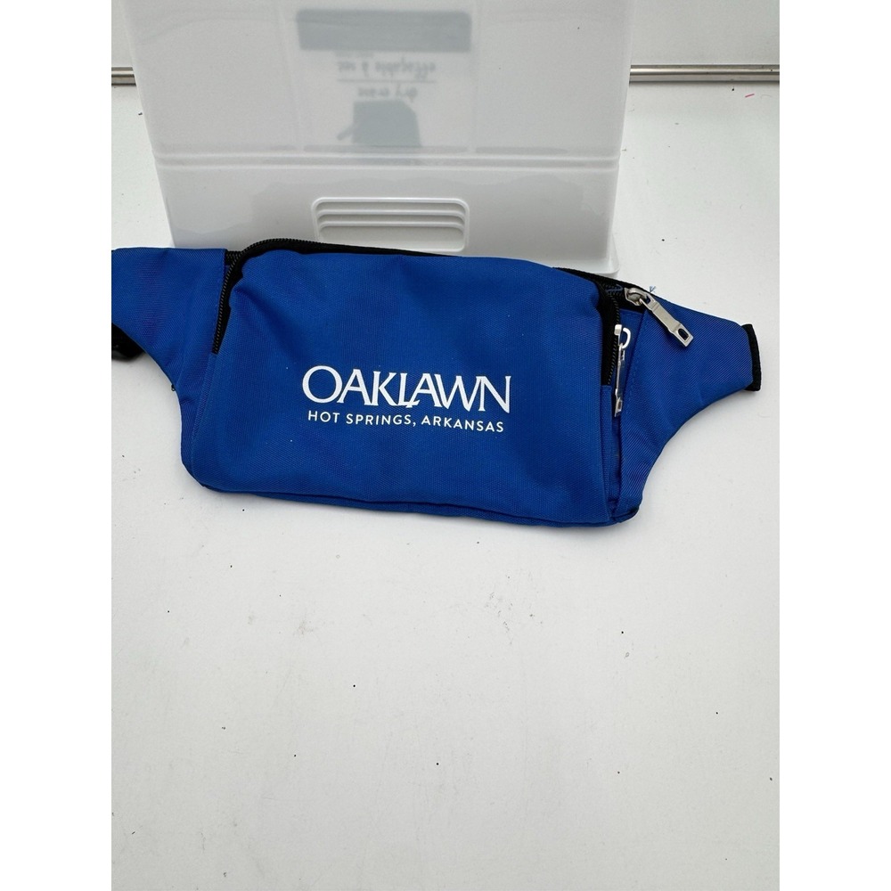 Oaklawn hot Springs Arkansas Blue Fanny Pack New Waist Bag